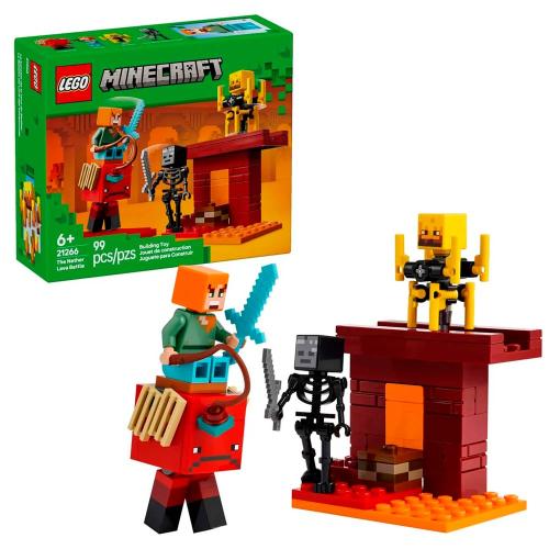 Конструктор Lego Minecraft 21266 Битва за лаву Нижнего мира фото 5