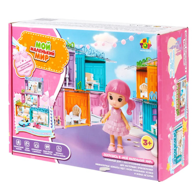 Игровой набор Мой маленький мир Столовая и ванная 1toy Т26710 5