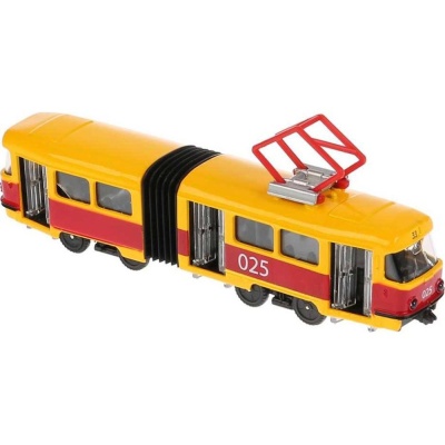 Трамвай с гармошкой Технопарк SB-18-01WB 2