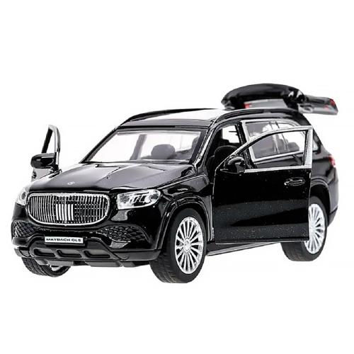 Машина металлическая инерционная Mercedes Benz Gls Maybach 12 см Технопарк MAYBCHGLS-12-BK фото 3
