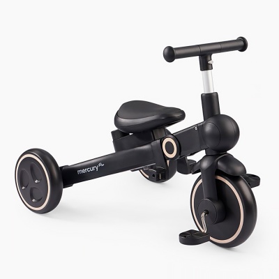 Велосипед трёхколёсный Happy Baby Mercury Pro 50047 black