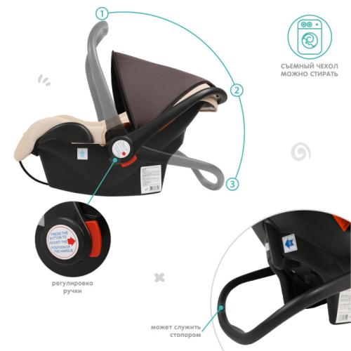 Автокресло 0-13кг Unica Best Baby LB321 фото 4