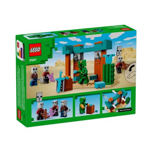 Конструктор Lego Minecraft 21267 Сельский патруль в пустыне фото 8