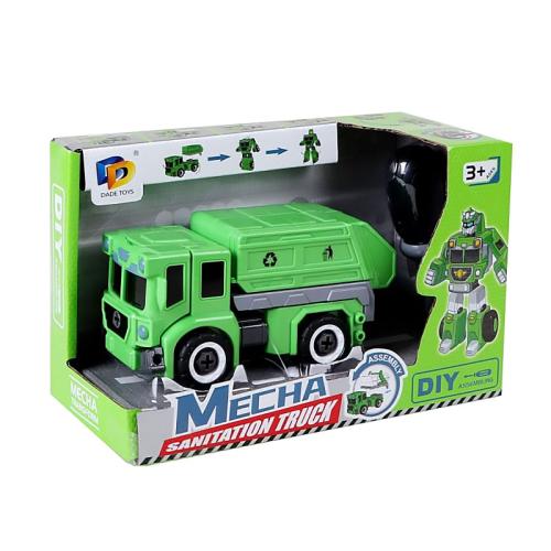 Игрушка Робо-машинка Мусоровоз D622-H132A фото 2