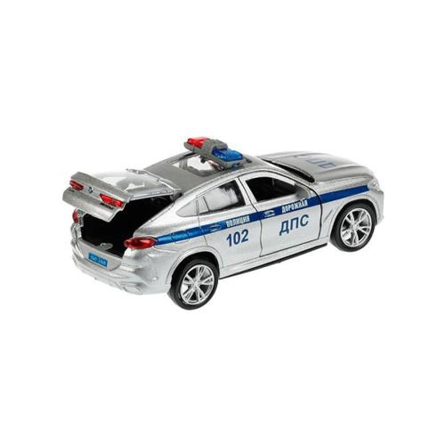 Машина BMW X6 Полиция Технопарк X6-12SLPOL-SR фото 2