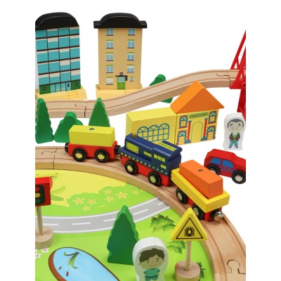 Деревянная железная дорога Рыжий Кот ИД-1223 05