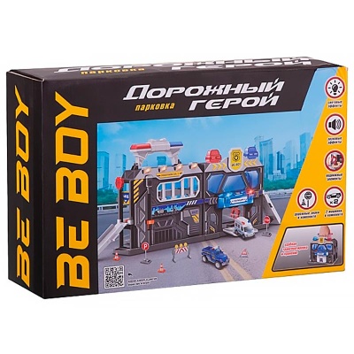 Гараж Парковка раскладывающаяся со световыми эффектами BeBoy IT109780