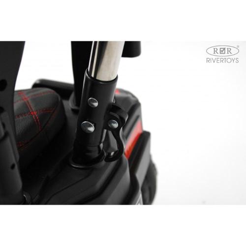 Детский электромобиль RiverToys G003GG розовый фото 6