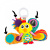 Игрушка с подвесом для малышей Павлин Жак развивающая Lamaze Tomy 65959