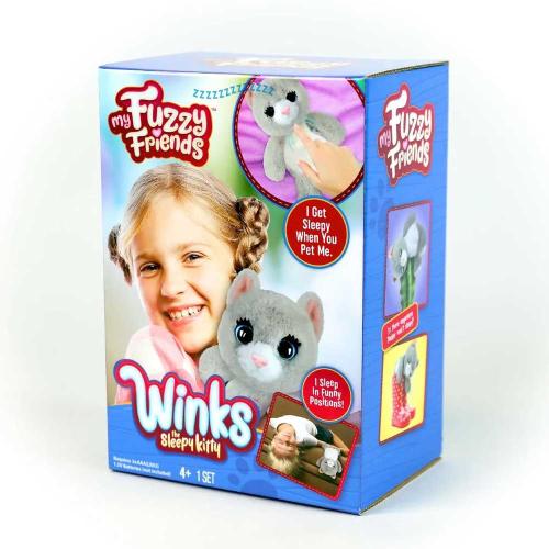Интерактивная игрушка Сонный котенок Винкс My Fuzzy Friends SKY18535 фото 19