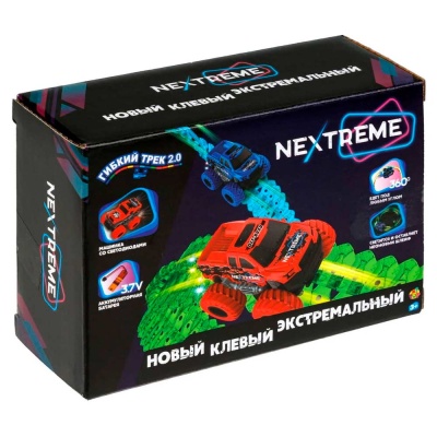 Внедорожник для гибкого трека Nextreme 1toy Т23881 красный 3