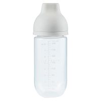 Бутылочка для кормления с двумя сосками 250 мл Happy Baby 10031 light grey