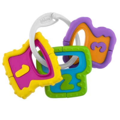 Погремушка-прорезыватель Ключики Chicco 00000000608