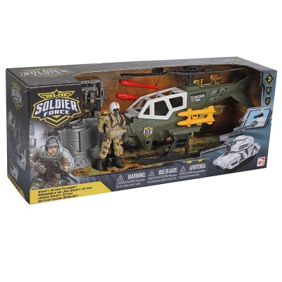 Игровой набор Солдаты Стремительная атака на вертолете Chap Mei 545008-2