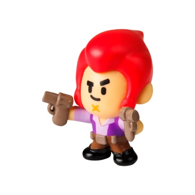 Коллекционные фигурки Brawl Stars Кольт и Эдгар 5 см PMI BRW2015A 2