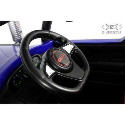 Детский электромобиль RiverToys B222CP синий