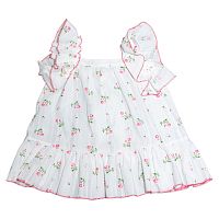 Платье Розы Чуди Кидс 345625-2 белый