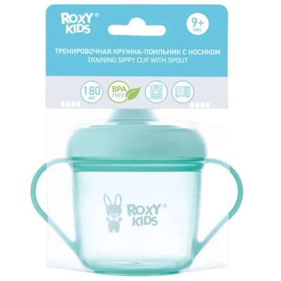 Кружка-поильник 180 мл Roxy-Kids RFD-005-В 3