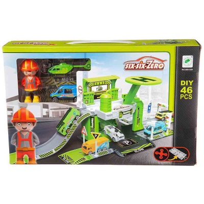 Парковка-трек с аксессуарами ABToys 660-A84