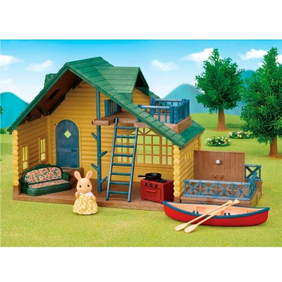 Игровой набор Sylvanian Families Коттедж с зеленой крышей Epoch 5610 3