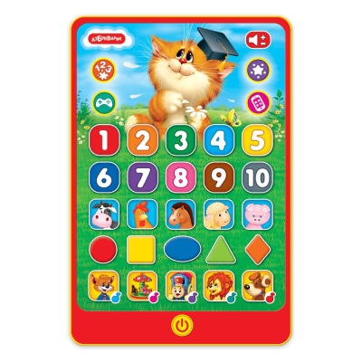 Развивающая игрушка Игровой планшетик Весёлые знания Азбукварик 1994 01
