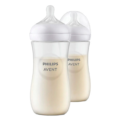 Бутылочка для кормления Natural 2 штуки от 3 месяцев 330 мл Avent SCY906/02 1