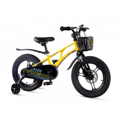 Велосипед детский Maxiscoo AIR Pro 16 MSC-A1641P жёлтый матовый 02