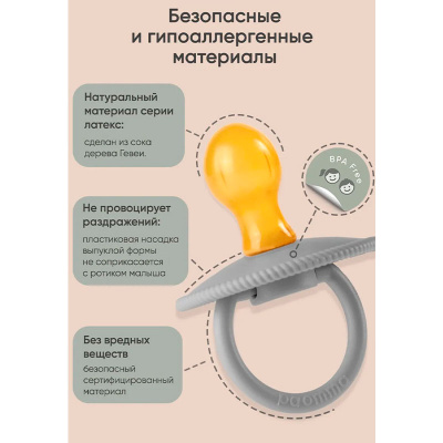 Комплект пустышек Paomma PPL11315 Baby blue 3