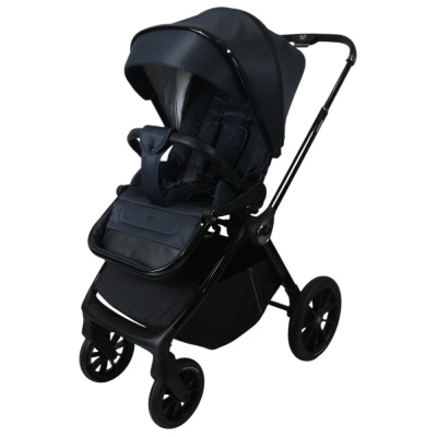 Коляска 3 в 1 Sweet Baby Verde Blue (Black Glossy) 02