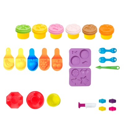 Набор для лепки Фруктовое разнообразие 6 цветов Joy-Doh FRUT-168 pot 4