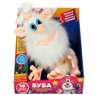 Мягкая озвученная игрушка Буба 26 см Мульти-Пульти M9843-26SX 04