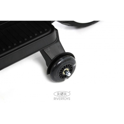 Детский электромотоцикл RiverToys М009БХ синий