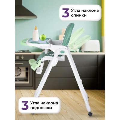 Стульчик для кормления Farfello Dreamy DR-12 Evergreen 05