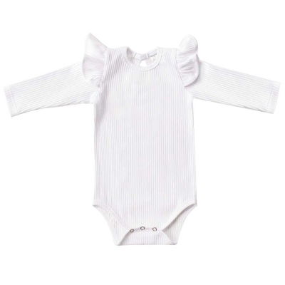 Боди лапша с длинным рукавом и крылышками Mimilav