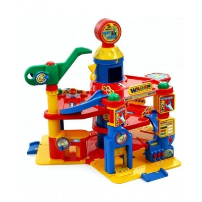 Игровой набор Паркинг 4-уровневый с автомобилями Полесье 37855