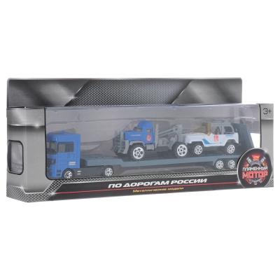 Набор машинок Полиция Пламенный мотор 870392 2
