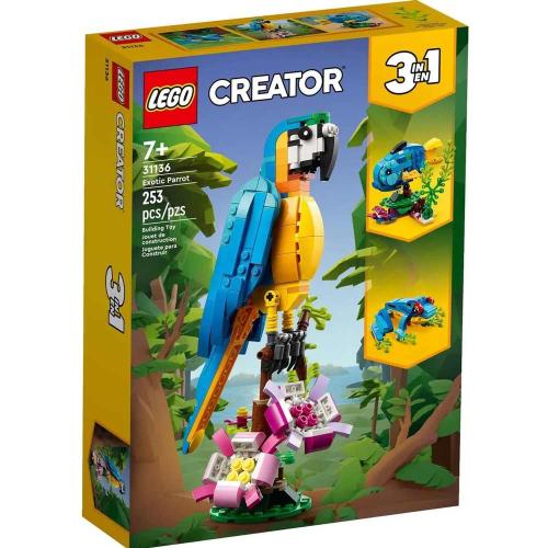 Конструктор Lego Creator 31136 Экзотический попугай фото 2
