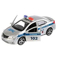Металлическая инерционная машинка Toyota Corolla Полиция Технопарк Corolla-P