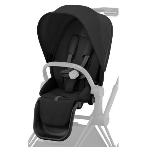 Коляска 2 в 1 Cybex Priam IV Matt Black Sepia Black фото 10