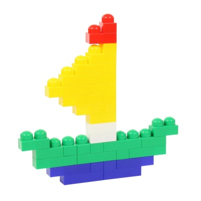 Конструктор блочный Юниор Полесье 6653