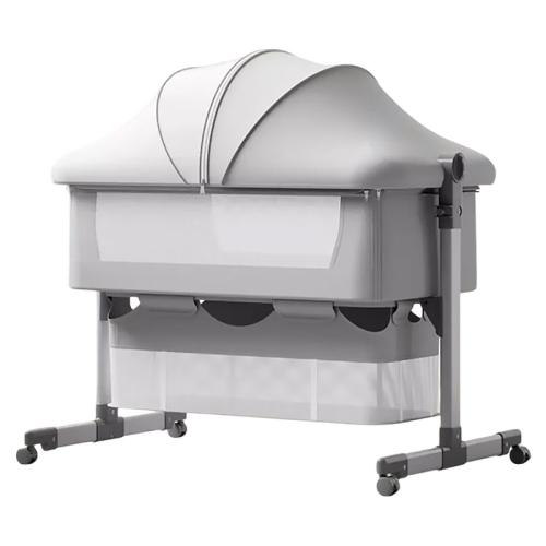 Приставная колыбель-кроватка Ining baby 007T grey