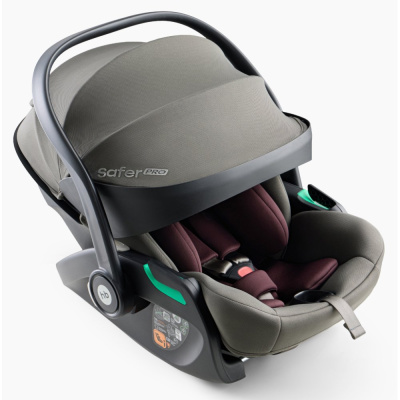 Автокресло Happy Baby Safer Pro green & bordeaux 03