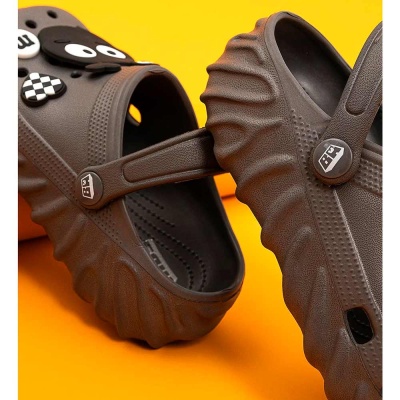 Сабо для девочки и мальчика Baden KPD006-012 серые 3