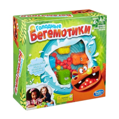 Настольная игра Голодные бегемотики Hasbro 98936E76