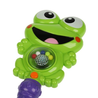 Музыкальная игрушка Погремушка Лягушка Умка 1710M067-R1