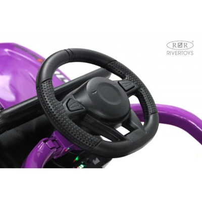 Детский электромобиль RiverToys G005GG фиолетовый
