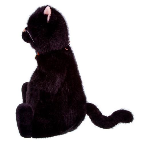 Мягкая игрушка котик черный 37 см Relana RL24077-37 фото 3