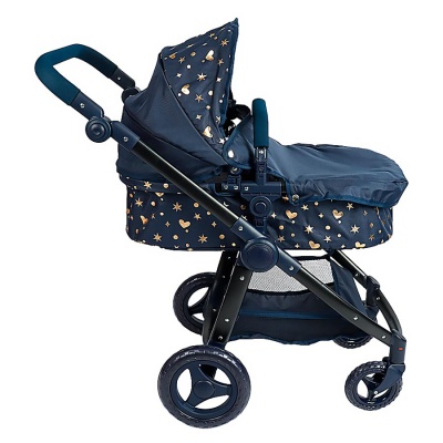 Коляска для кукол трансформер Рыжий кот 9696-BS 3