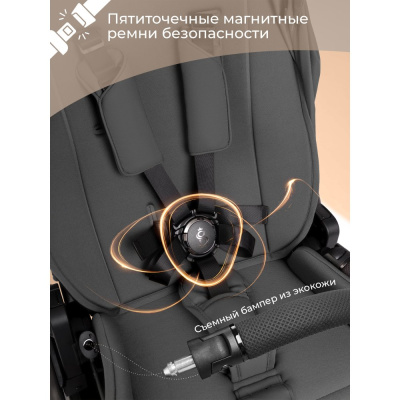 Коляска 2 в 1 Sweet Baby Orso SBL Dark Grey