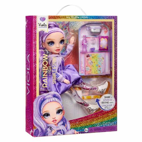 Кукла Sparkle Shine Виола Рейнбоу Хай 27 см MGA 62669 фото 4